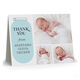 Diaper Pin Thank You Multi Photo Folded Note Cards Image 3 of 6